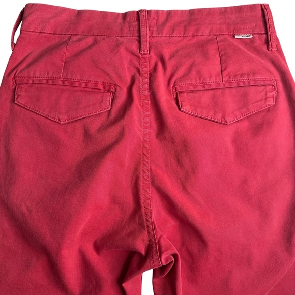 MOTHER Women’s The Tomcat Prep Pants. Wash Poppy. Size 26 - Picture 5 of 13